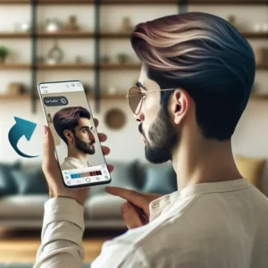 Aplicativo para mudar a cor do cabelo