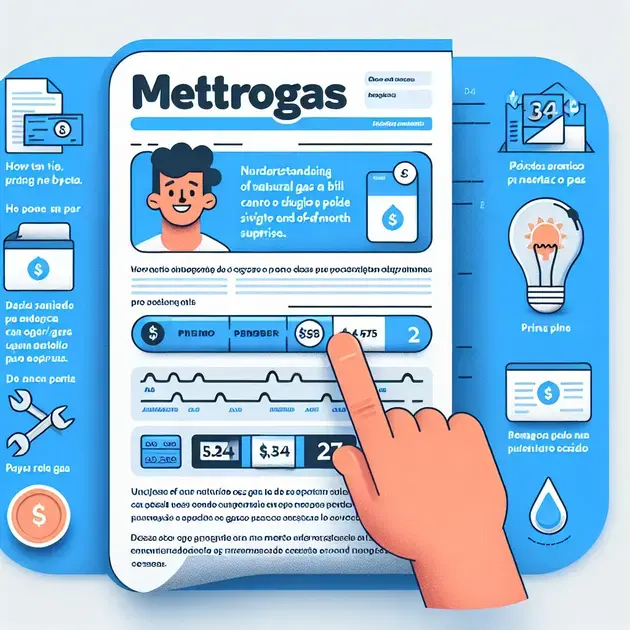 Factura de Metrogas