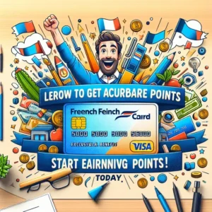 Descubra como ganar puntos de recompensa con su tarjeta de crédito Visa Frances.